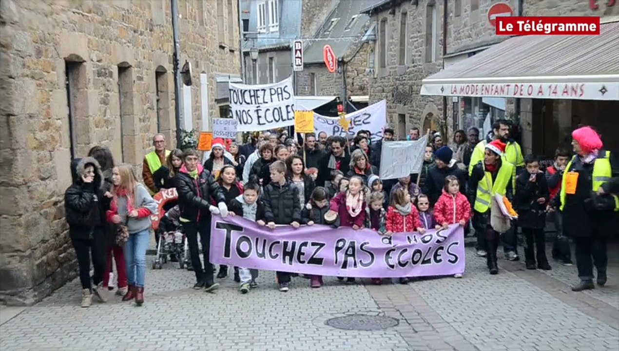 Paimpol. 150 manifestants pour les écoles