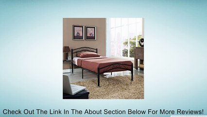 LexMod Townhouse Iron Twin Bed Frame Review