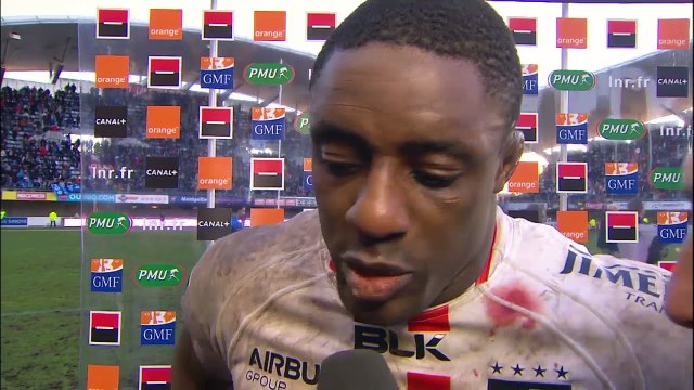 TOP14 - Montpellier-Toulouse: Interview Yannick Nyanga (TLS) - J13 - Saison 2014/2015