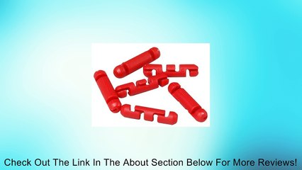 Scotty Auto Stop Beads for Braided Line, Pack of 6 (Red) Review