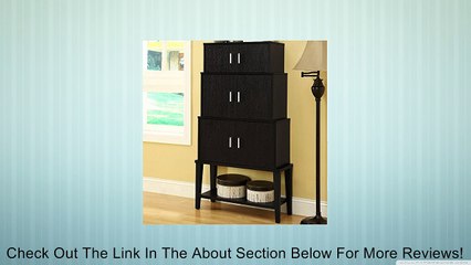 Monarch Monarch 55 in. Stacking Style Storage Cabinet - Cappuccino Review