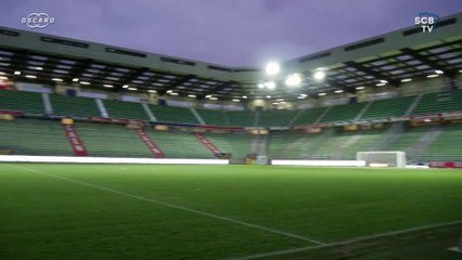 L'avant-match Caen-Bastia
