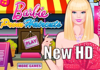 Princess Barbie Games - Barbie Prom Haircuts Game - Gameplay Walkthrough