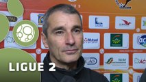 Conférence de presse Stade Lavallois - Valenciennes FC (3-1) : Denis ZANKO (LAVAL) - Bernard  CASONI (VAFC) - 2014/2015