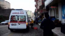 İslahiye Açlıktan Başı Dönen Suriyeli, Merdivenlerden Yuvarlanarak Yaralandı