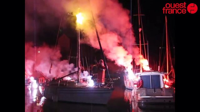 L'arrivée du Père Noël