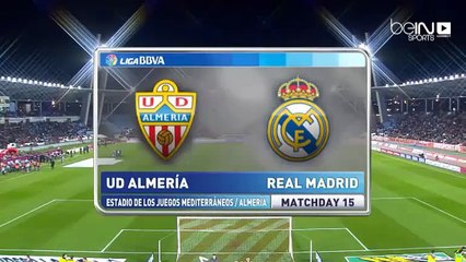 اهداف الريال مع الميريا في الدوري الاسباني