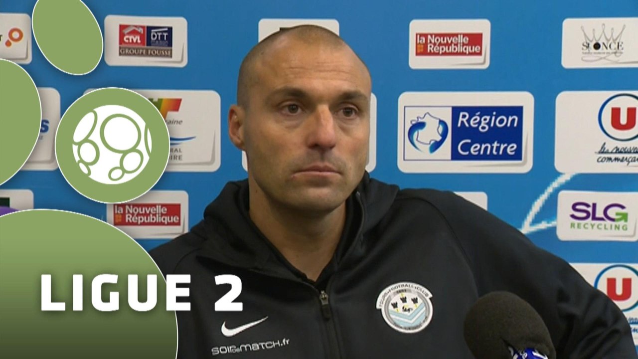 Conférence de presse Tours FC - Havre AC (3-2) : Gilbert  ZOONEKYND (TOURS) - Erick MOMBAERTS (HAC) - 2014/2015