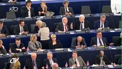 Un député vomit au parlement européen