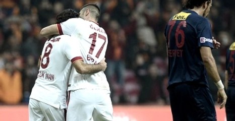 Galatasaray, Mersin İdman Yurdu'nu 3-2 Yendi