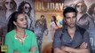 The Sexiest Sonakshi and Akshay Talk about their Movie - Holiday - By Bollywood Flashy