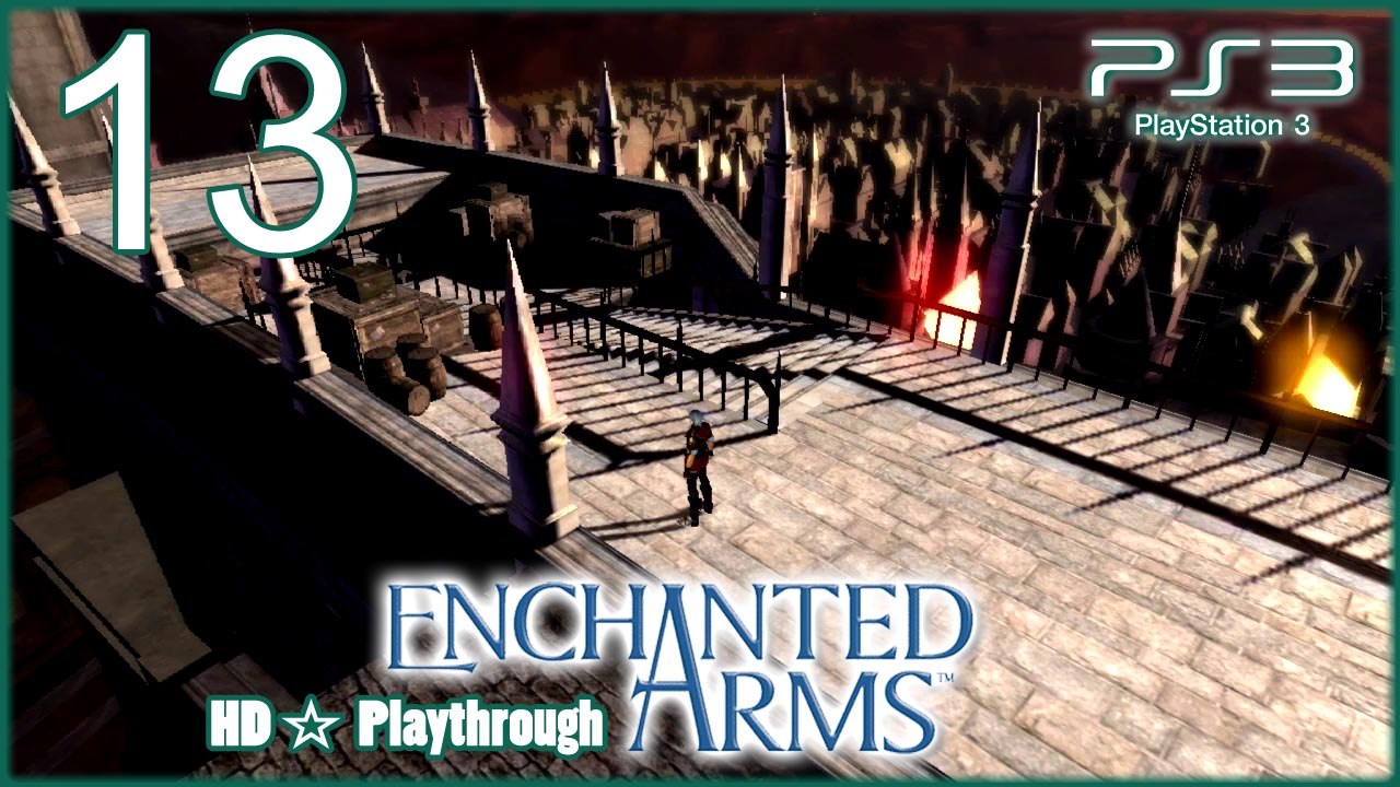 Enchanted Arms 【PS3】 -  Pt.13「GOLEM Battle - Lord Onyx│GOLEM Battle - Dariaslez」