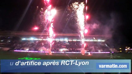 RCT-Lyon: un feu d'artifice à Mayol pour terminer l'année