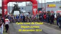 Cyclo-cross de Cholet Cadets-Juniors-Dames 20 décembre 2014