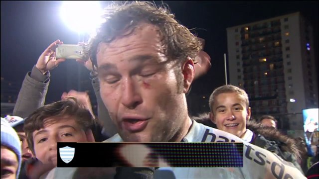 TOP14 - Racing-La Rochelle: Interview Antonie Claassen (RAC) - J13 - Saison 2014/2015