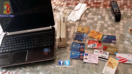 Roma - operazione "Easy Credit", arresti per clonazione carte credito