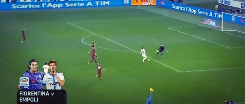 Jeremy Menez Amazing off side goal AS Roma vs AC Milan 2014