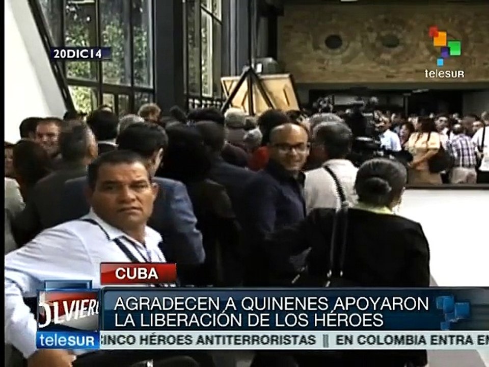 Héroes cubanos apoyan reanudación de relaciones Cuba-EE.UU.