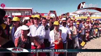 VR NcSports "on air" Nautical Channel-Volvo Arrivée Etape2 #52