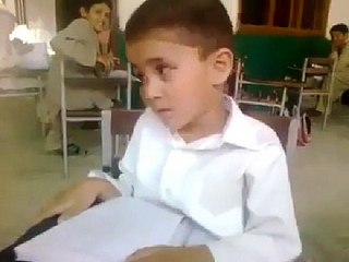Kid Study with sleeping in class