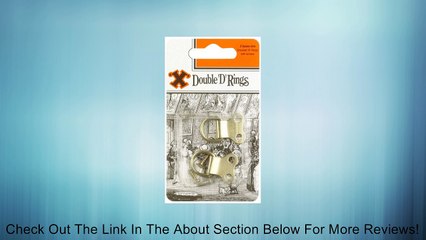 Pack of 2 Double D Rings Review