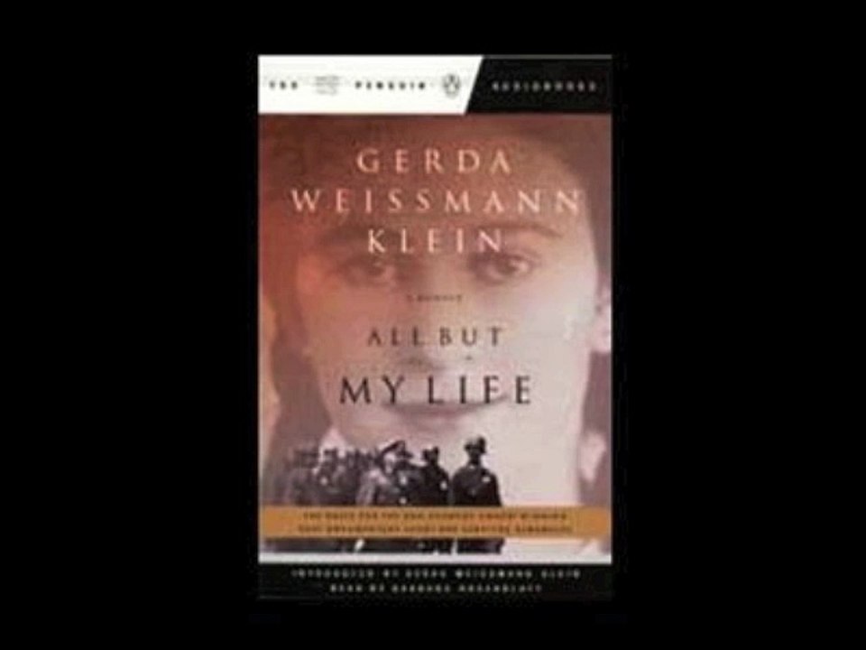 Audiobook Narrator Barbara Rosenblat ALL BUT MY LIFE Klein
