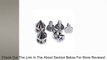 10 Sets Cone Screwback Spikes Studs 12mm Silver Review