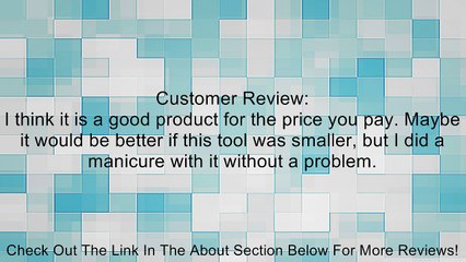 Utopia Stainless Steel Cuticle Pusher Review