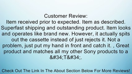 Sony SLV-778HF Hi-fi Stereo VHS Recorder Review