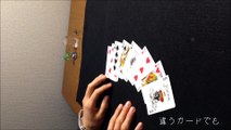Card trick　【　６　】　