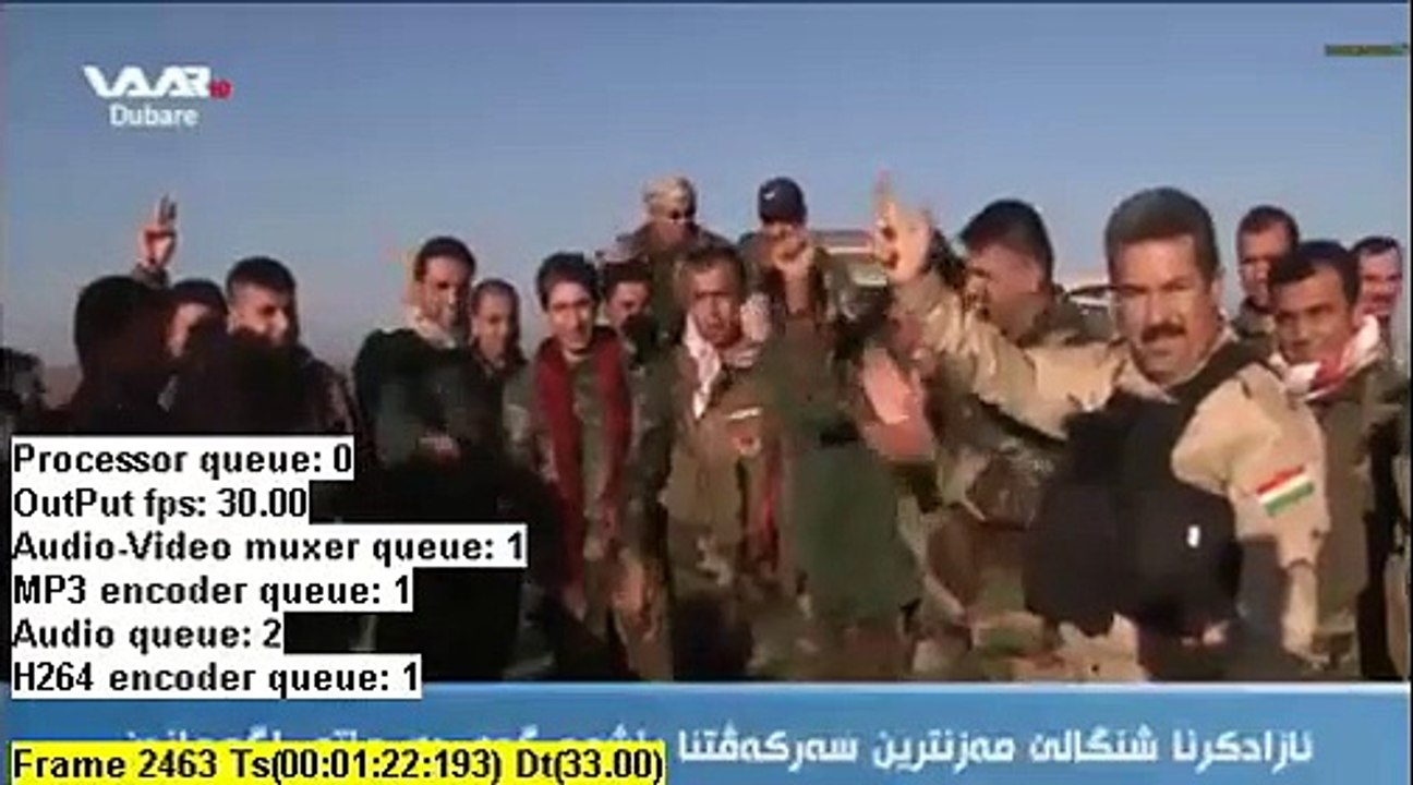 12. Şingal. Li ser pêşveçûnan û agahiyên xweş û şênber. War tv 20ê 12a 2014an.