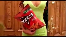 Doritos Crash The Super Bowl 2015 Girl Bathing in Doritos Tub Commercial Starring Melissa Riso