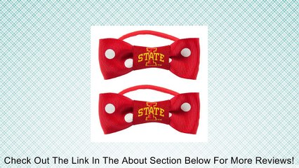 NCAA Iowa State Cyclones Bow Pigtail Holder Review
