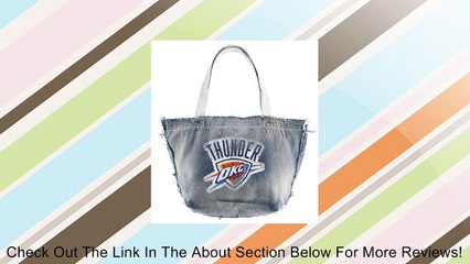 OKLAHOMA CITY THUNDER NBA VINTAGE DENIM TOTE Review