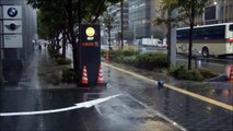 10/07/2014 -- Flooding in Tokyo Japan as Typhoon 