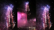 New Year's Celebration 2015 Dubai Fire Works Burj Khalifa HD Video Offical Released
