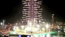Watch Burj Khalifa New Year's Eve Fireworks 2015 -Dubai Fire Works New Year Celebration