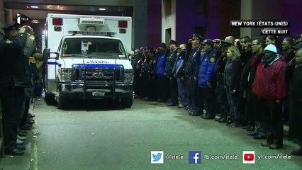 Policiers tués à New York : "un assassinat de sang froid"
