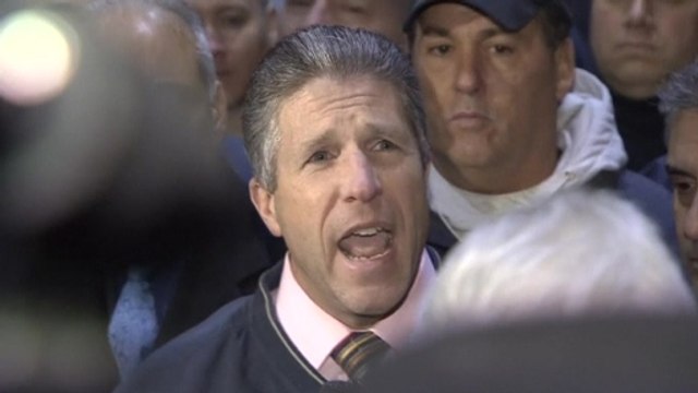 Slain NYPD officers transported from hospital