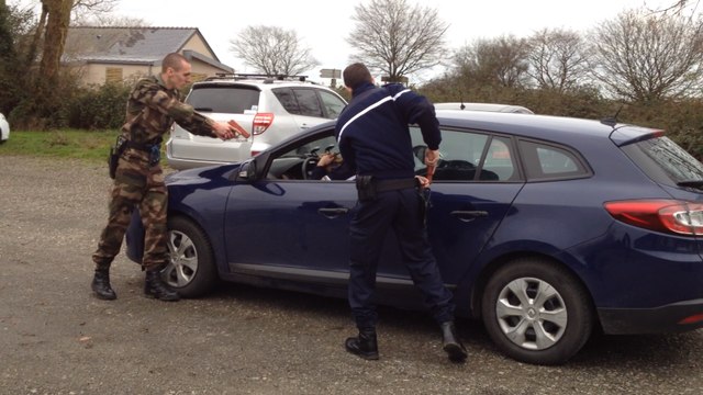 Les gendarmes réservistes en formation