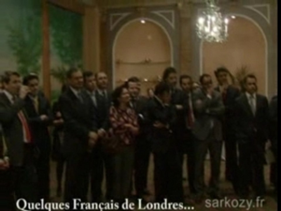 Nicolas Sarkozy à Londres