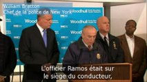 Deux policiers tués par balles à New York