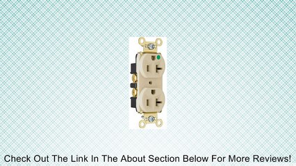 Pass & Seymour? Heavy-Duty Hospital Grade Compact Design Receptacles, Back & Side Wire, 20A, 125V, Ivory 8300-HI Review