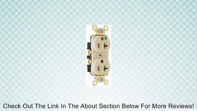 Pass & Seymour? Heavy-Duty Hospital Grade Compact Design Receptacles, Back & Side Wire, 20A, 125V, Ivory 8300-HI Review