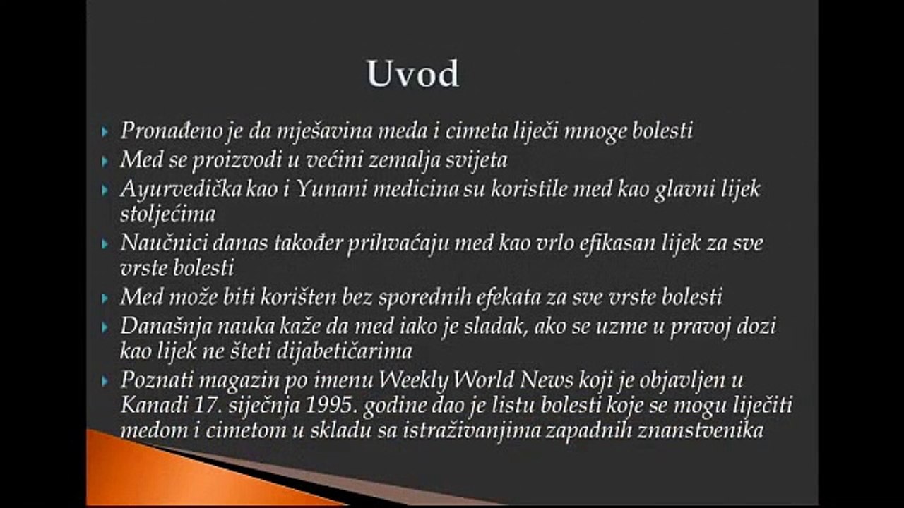 MED I CIMET KAO LIJEK