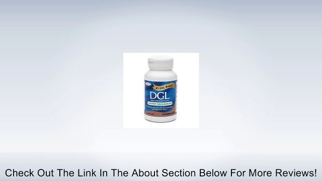 Enzymatic Therapy - Dgl (Fructose Free), 100 chewable tablets Review