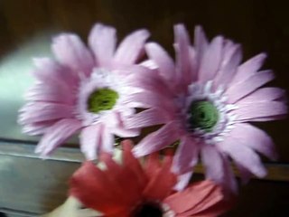 Gerbera Daisy were never so easy to make ,paper flower