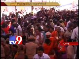 KCR visits Komuravelli temple