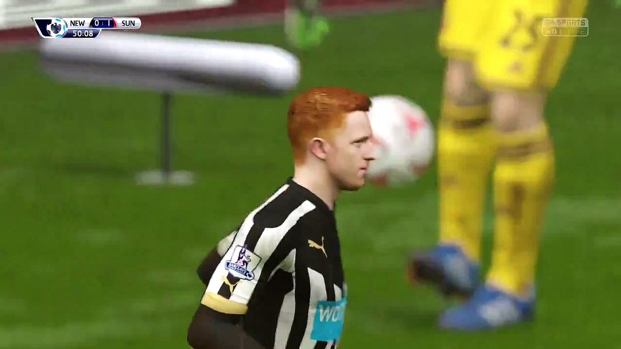 Newcastle United vs Sunderland 21.12.2014 / All Goals / Highlights / Premier League 2/2