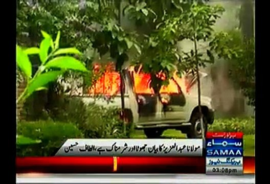 Lal Masjid & Molana Abdul Aziz Working Against Islam:- Altaf Hussain